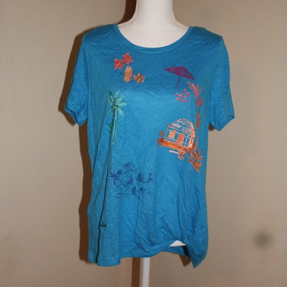 Tommy Bahama Tops - Tommy Bahama tie front top